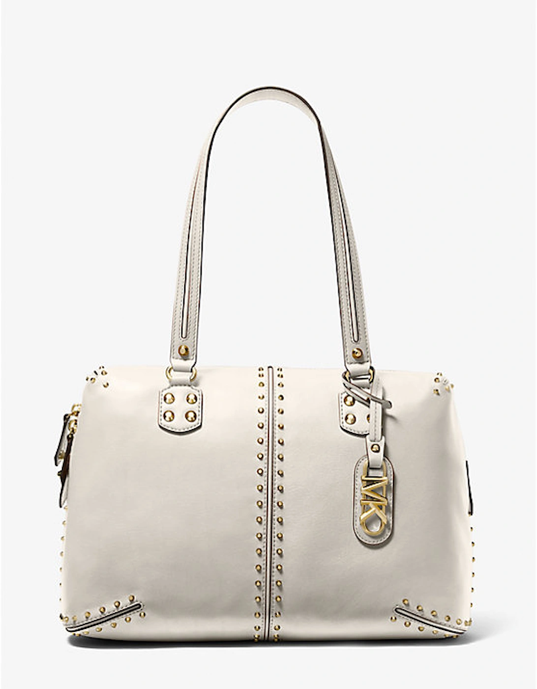 Astor Large Studded Leather Tote Bag, 4 of 3