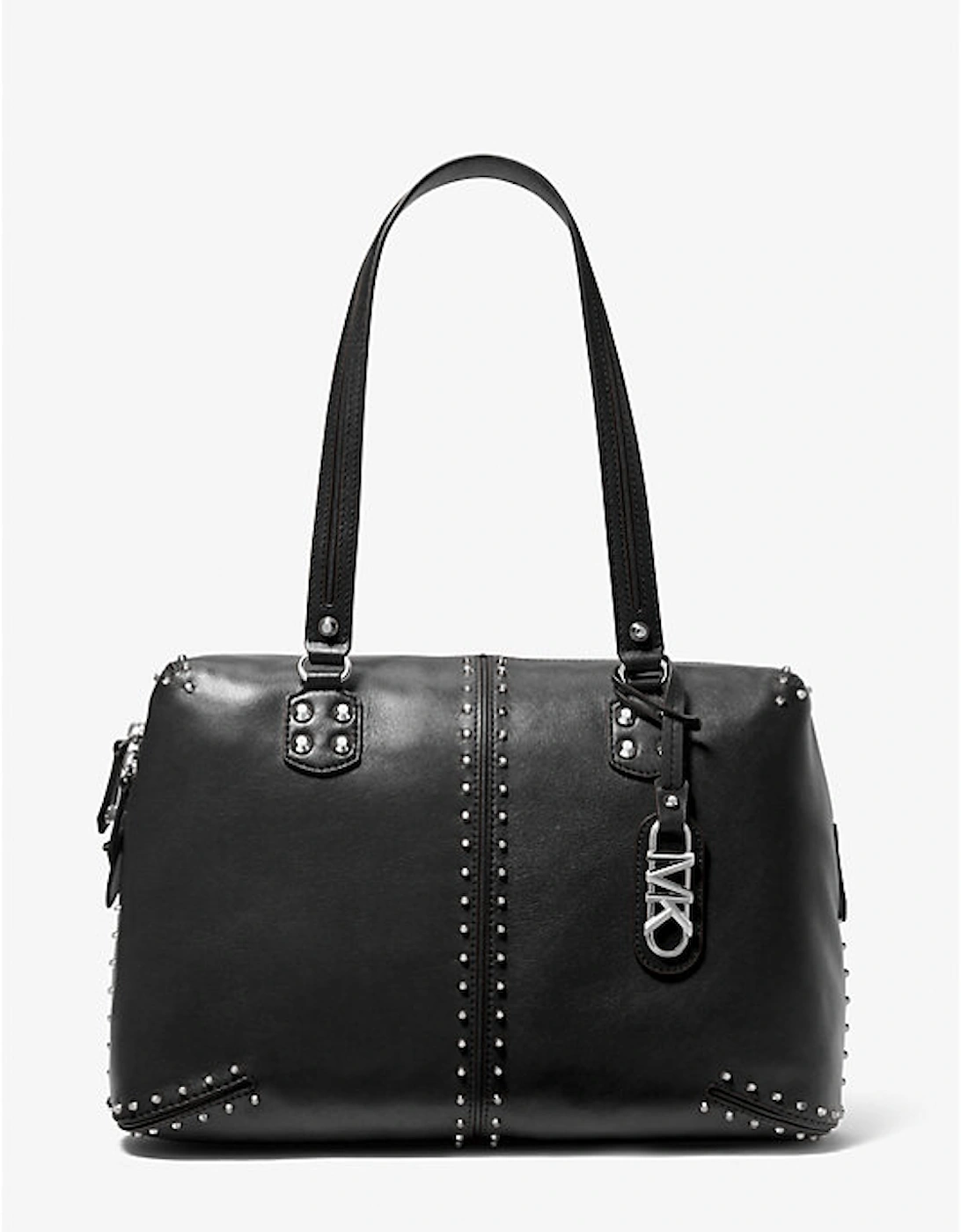 Astor Large Studded Leather Tote Bag, 2 of 1