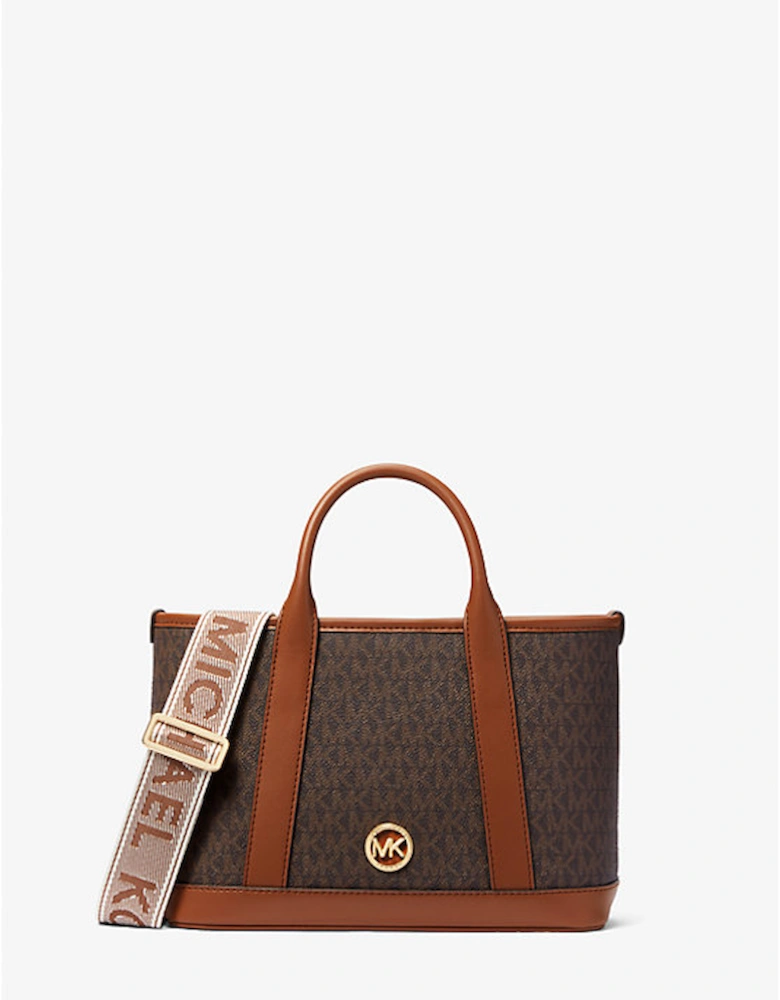 Luisa Small Signature Logo Satchel