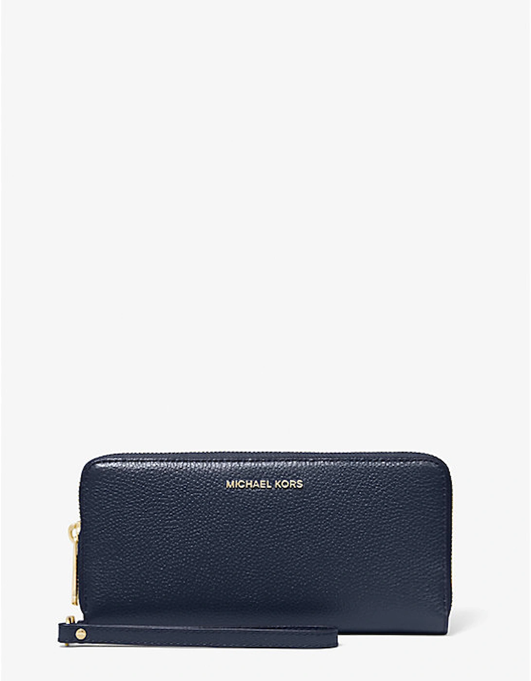 Pebbled Leather Continental Wristlet, 2 of 1