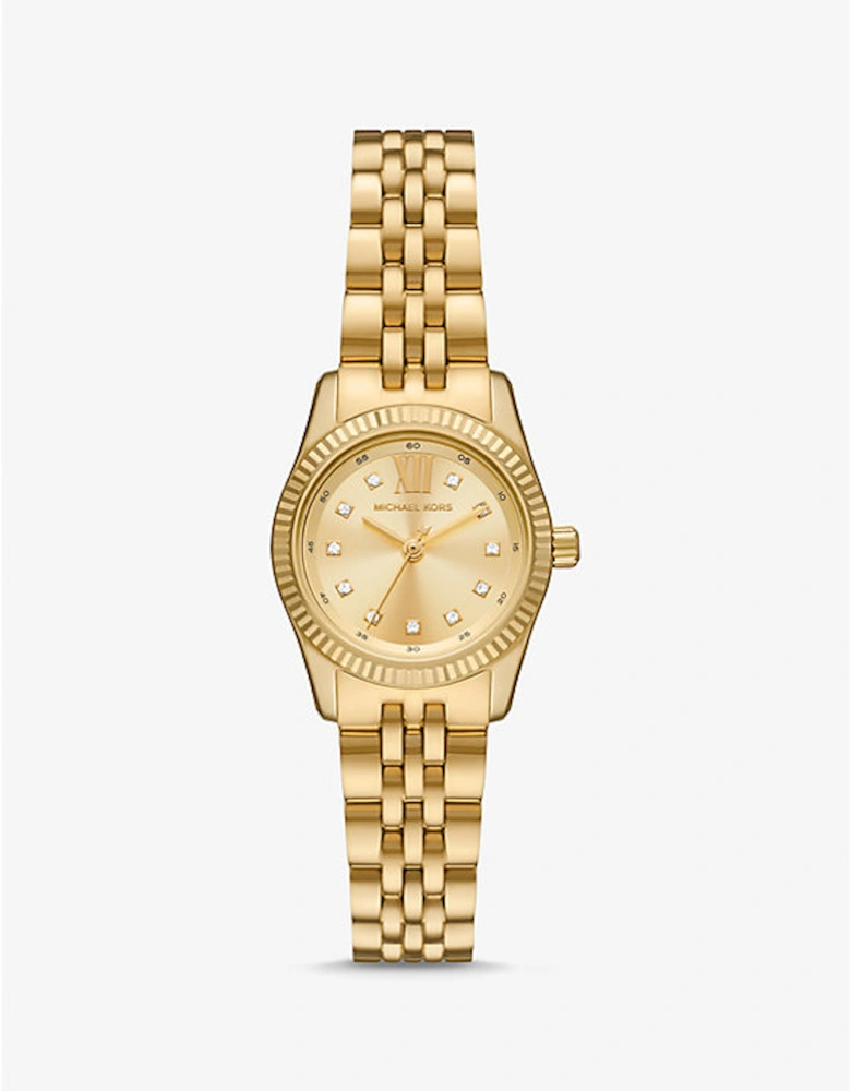 Petite Lexington Pavé Gold-Tone Watch