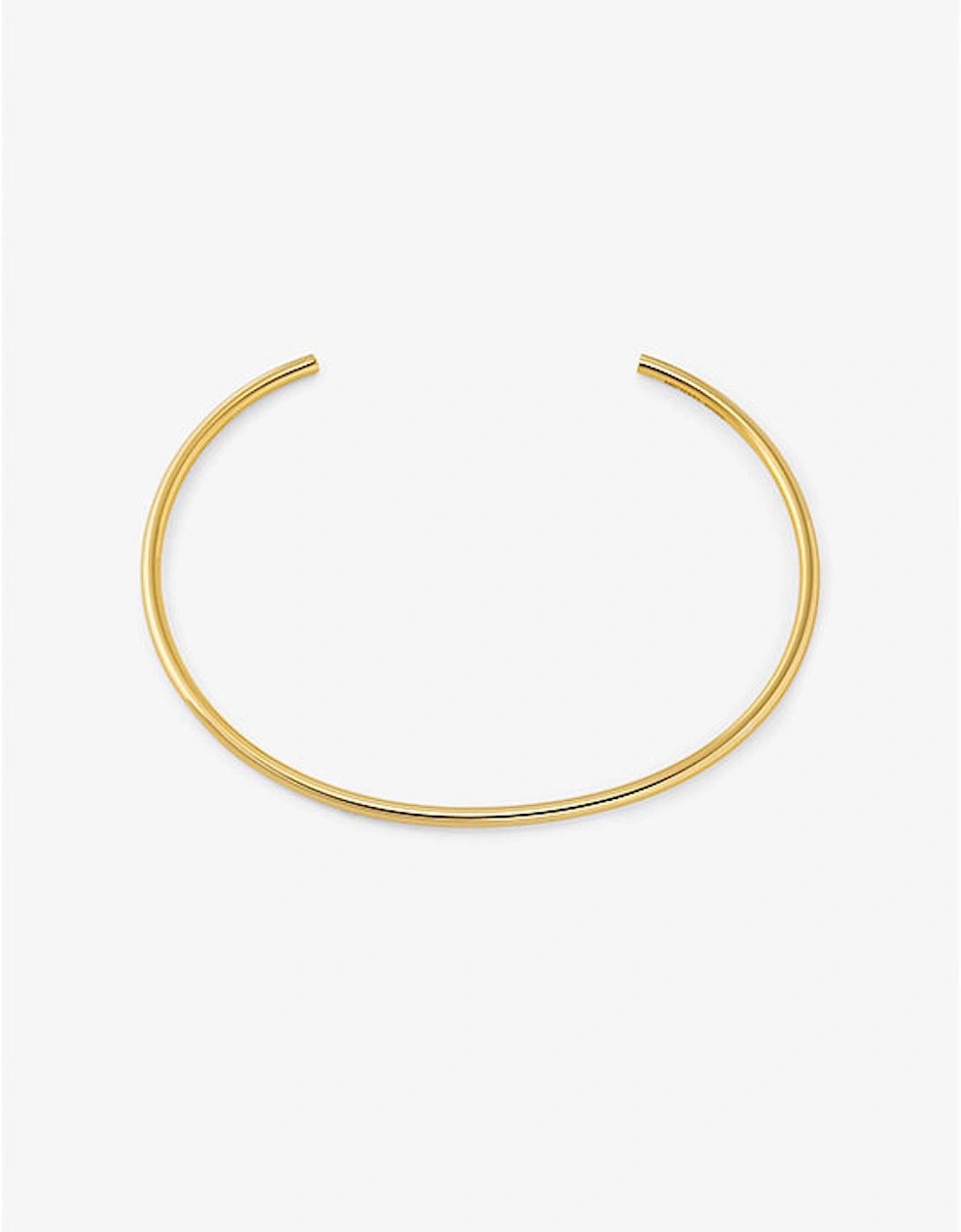 Precious Metal-Plated Brass Collar Necklace, 2 of 1