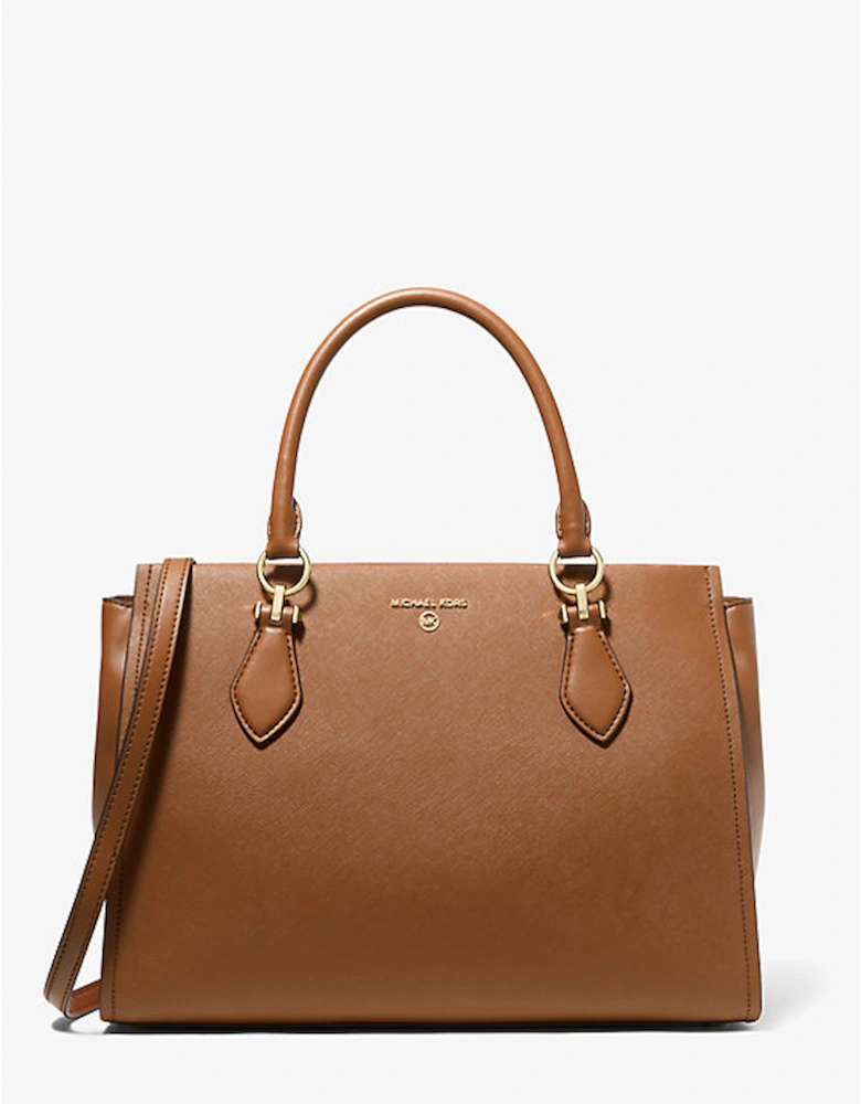 Marilyn Large Saffiano Leather Satchel