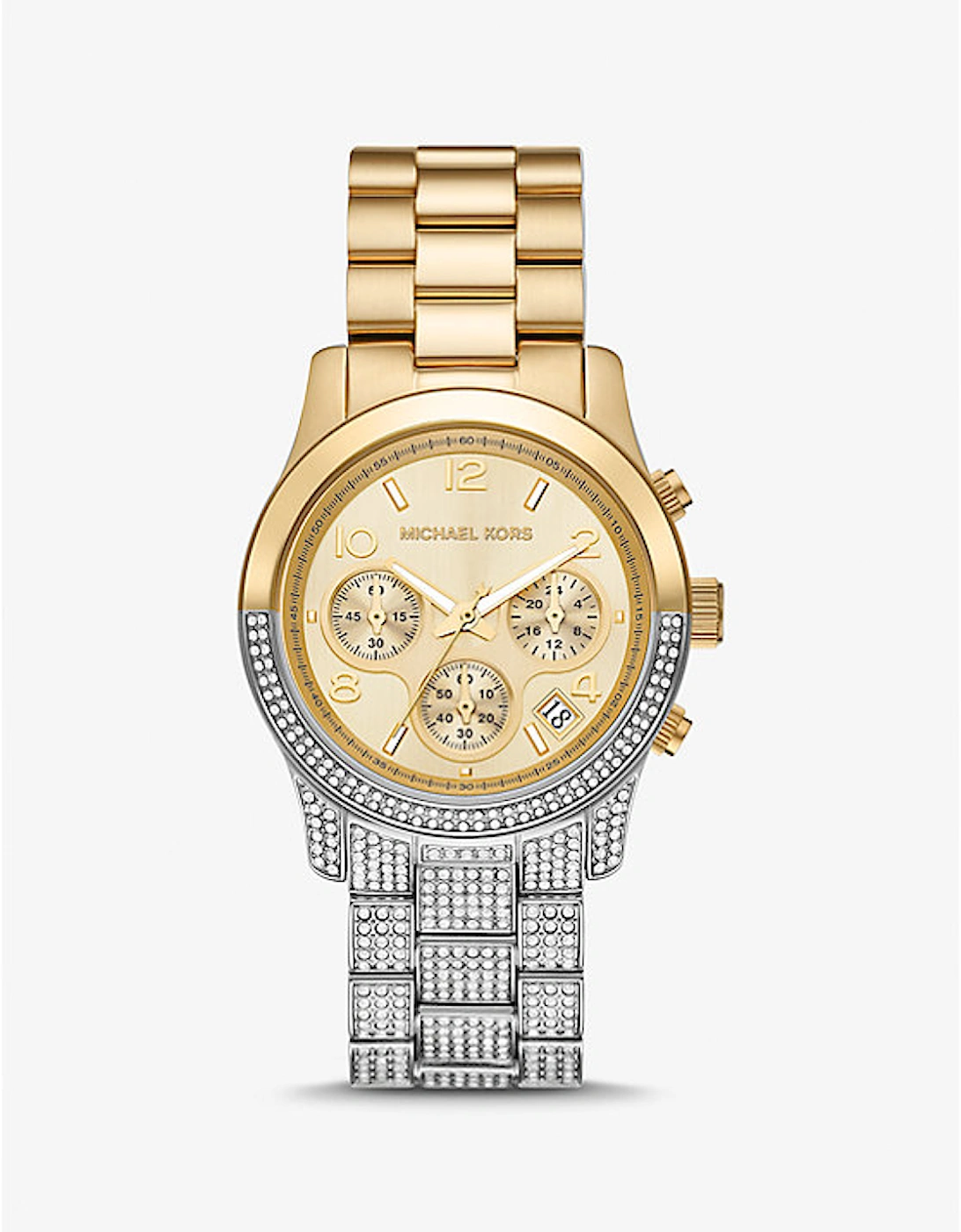 Runway Pavé Two-Tone Watch, 5 of 4