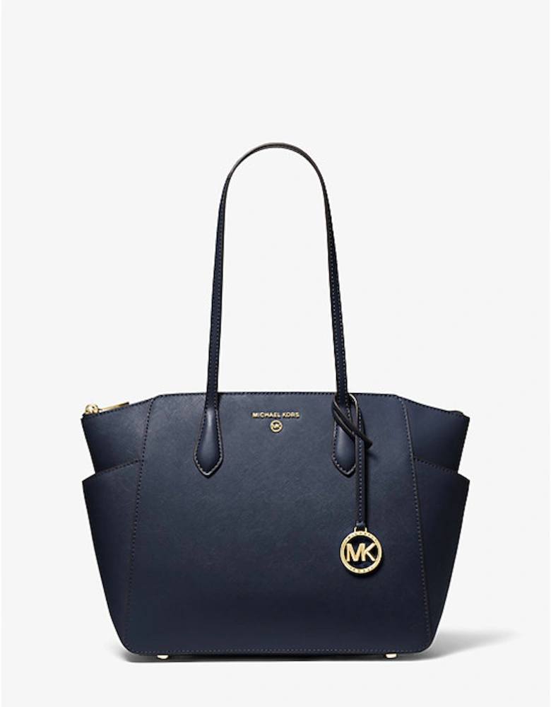 Marilyn Medium Saffiano Leather Tote Bag