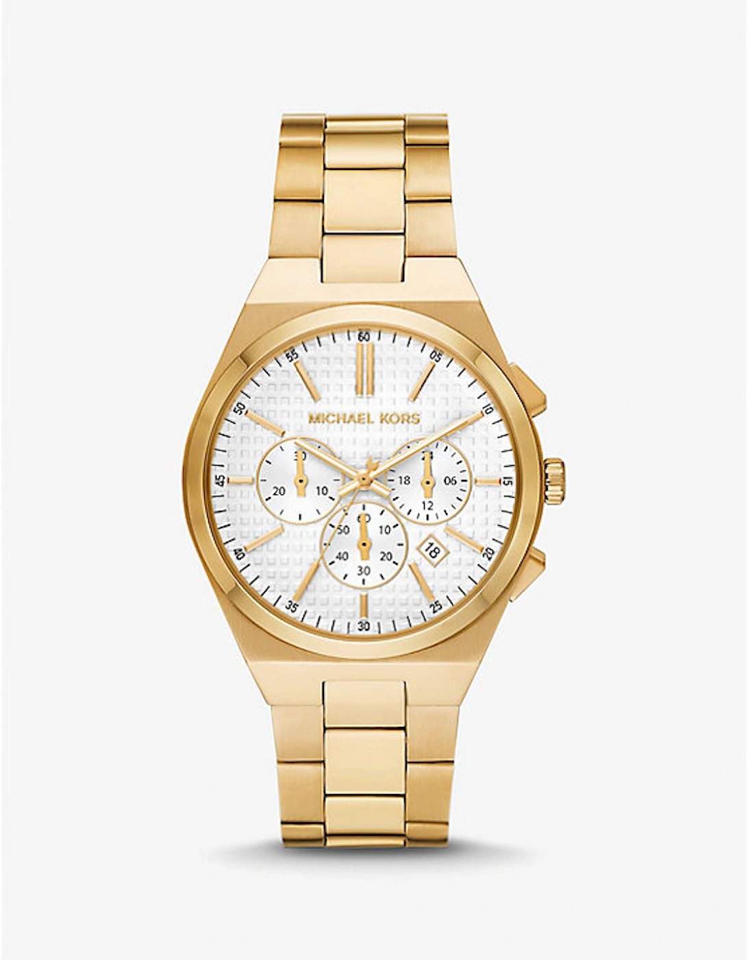 Oversized Lennox Gold-Tone Watch, 2 of 1