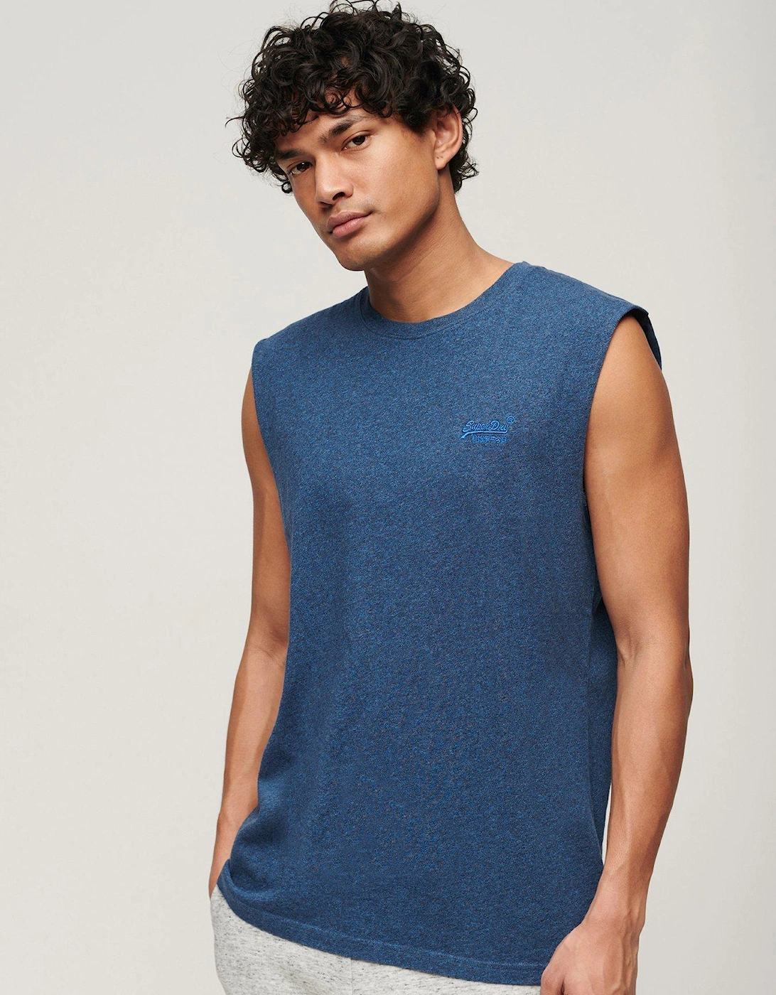 Essential Logo Vest - Blue, 2 of 1