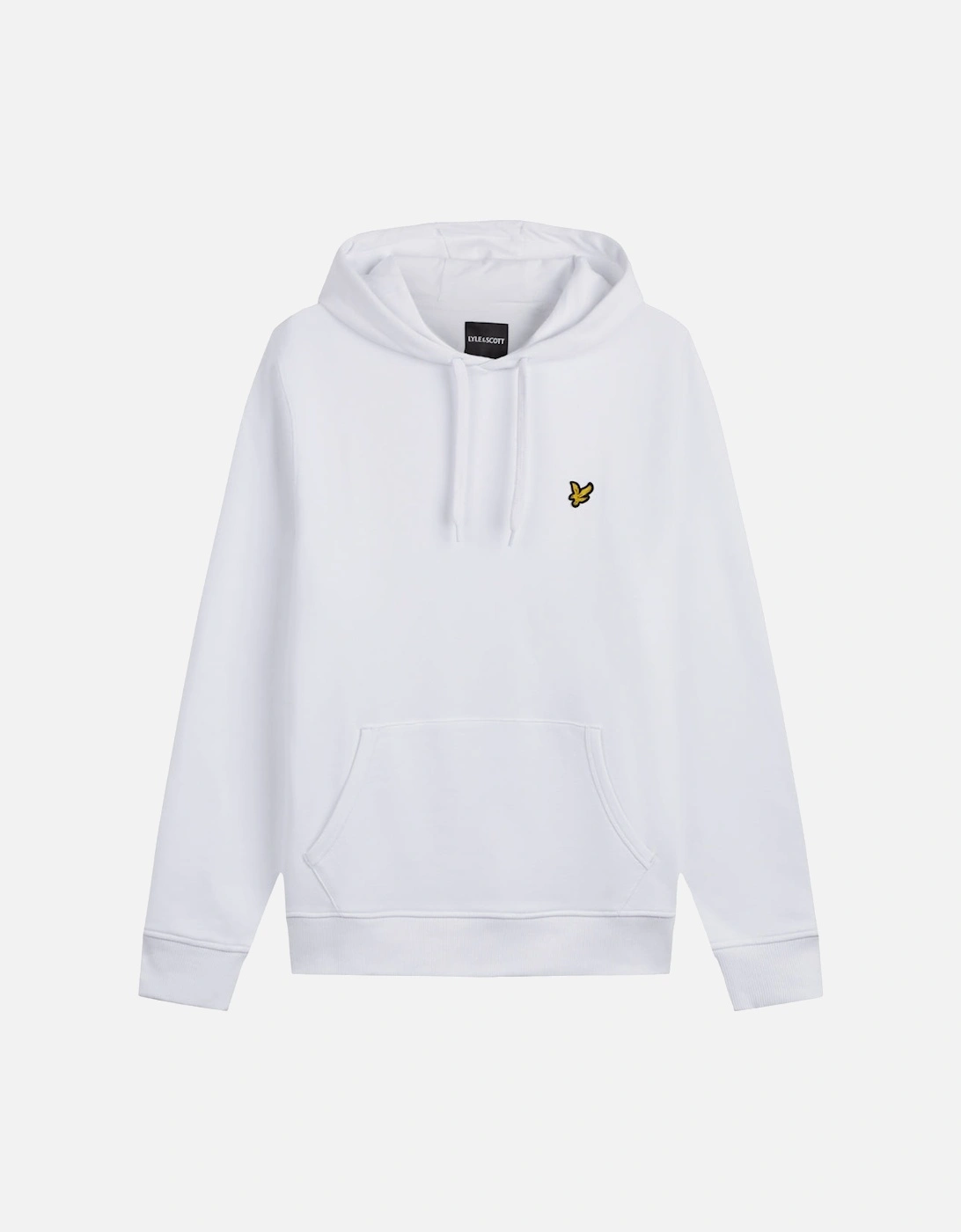 Lyle & Scott Branded White Pull-over Hoodie, 2 of 1