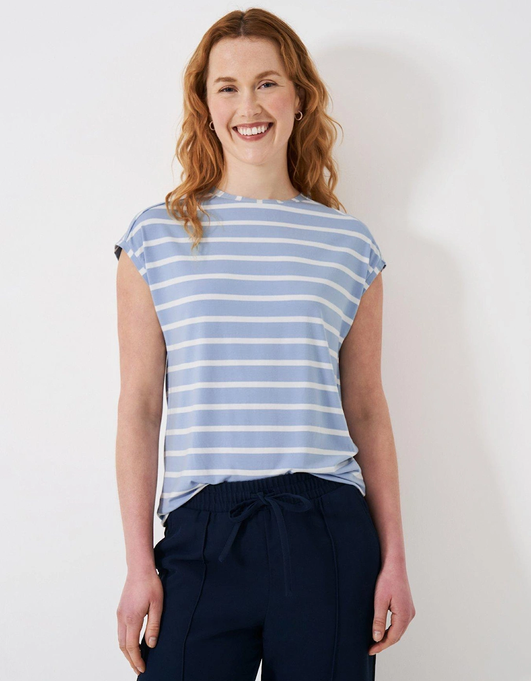 Ruby Short Sleeve Top - Blue, 2 of 1