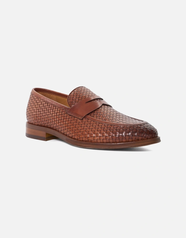 Mens Saharas - Leather Woven Loafers