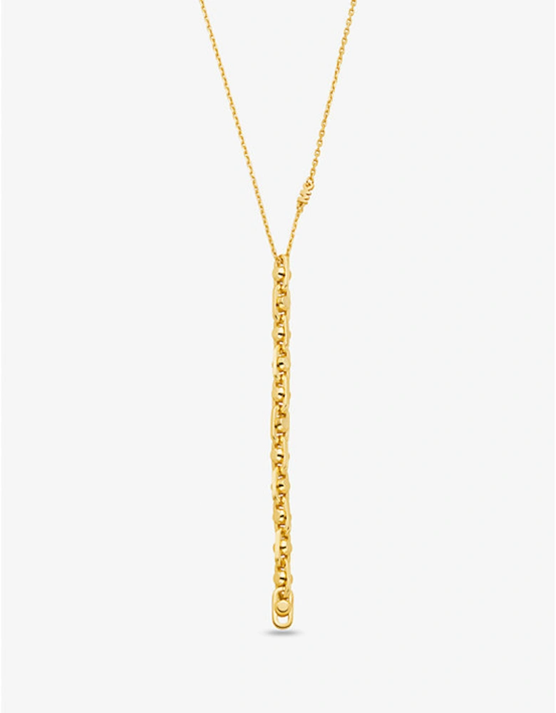 Astor Small Precious Metal-Plated Sterling Silver Link Necklace