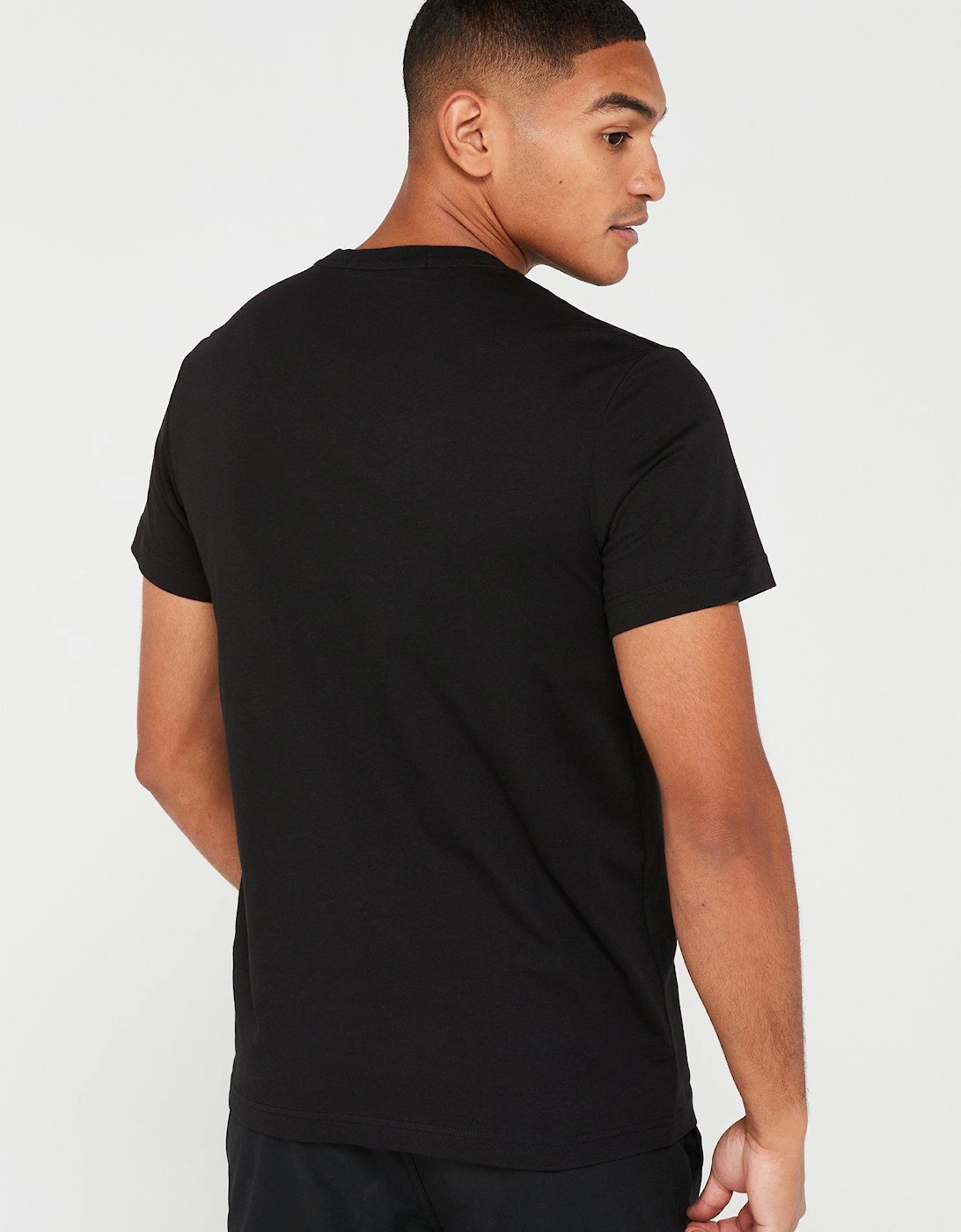 Embroidered Badge T-shirt - Black
