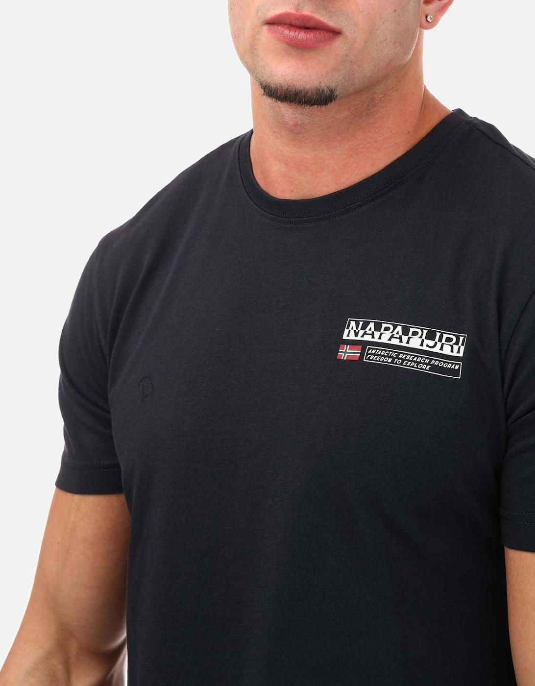 Mens Kasba Logo Crew T-Shirt