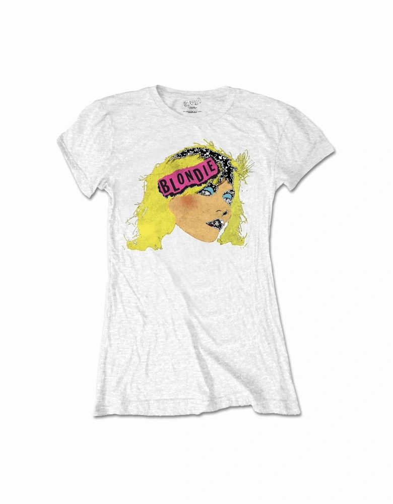 Womens/Ladies Punk Logo T-Shirt