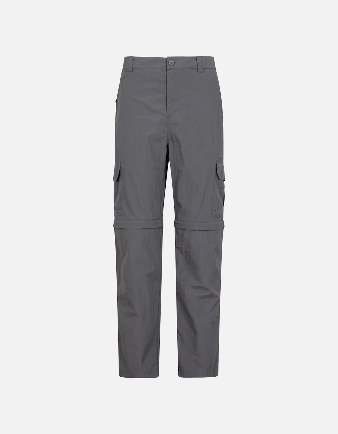 Mountain Warehouse Men's Grey Explore Zip-Off Trousers  32S