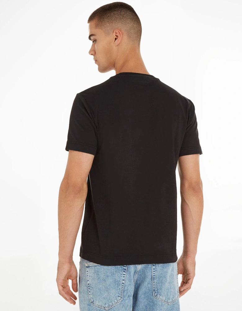 Micro Logo Interlock T-Shirt - Black