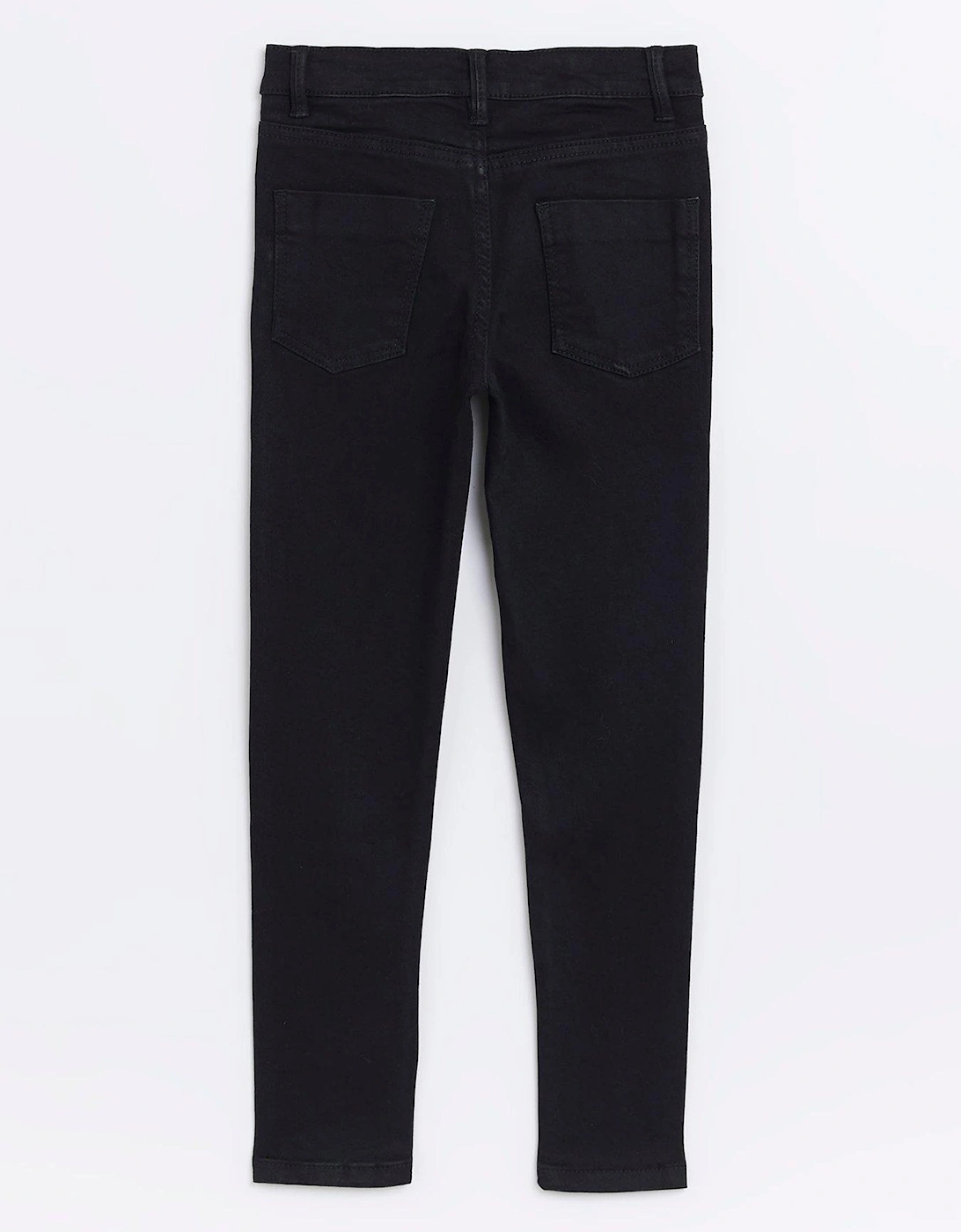 Girls Molly Mid Rise Jeggings - Black