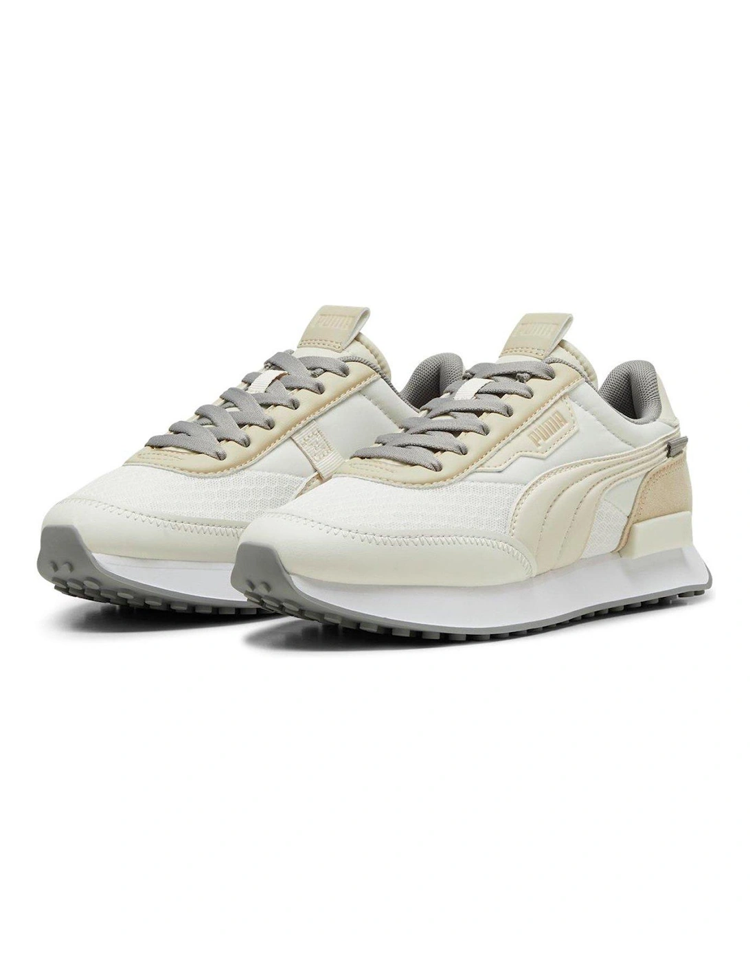 Womens Future Rider Pastel Trainers - Off White/grey