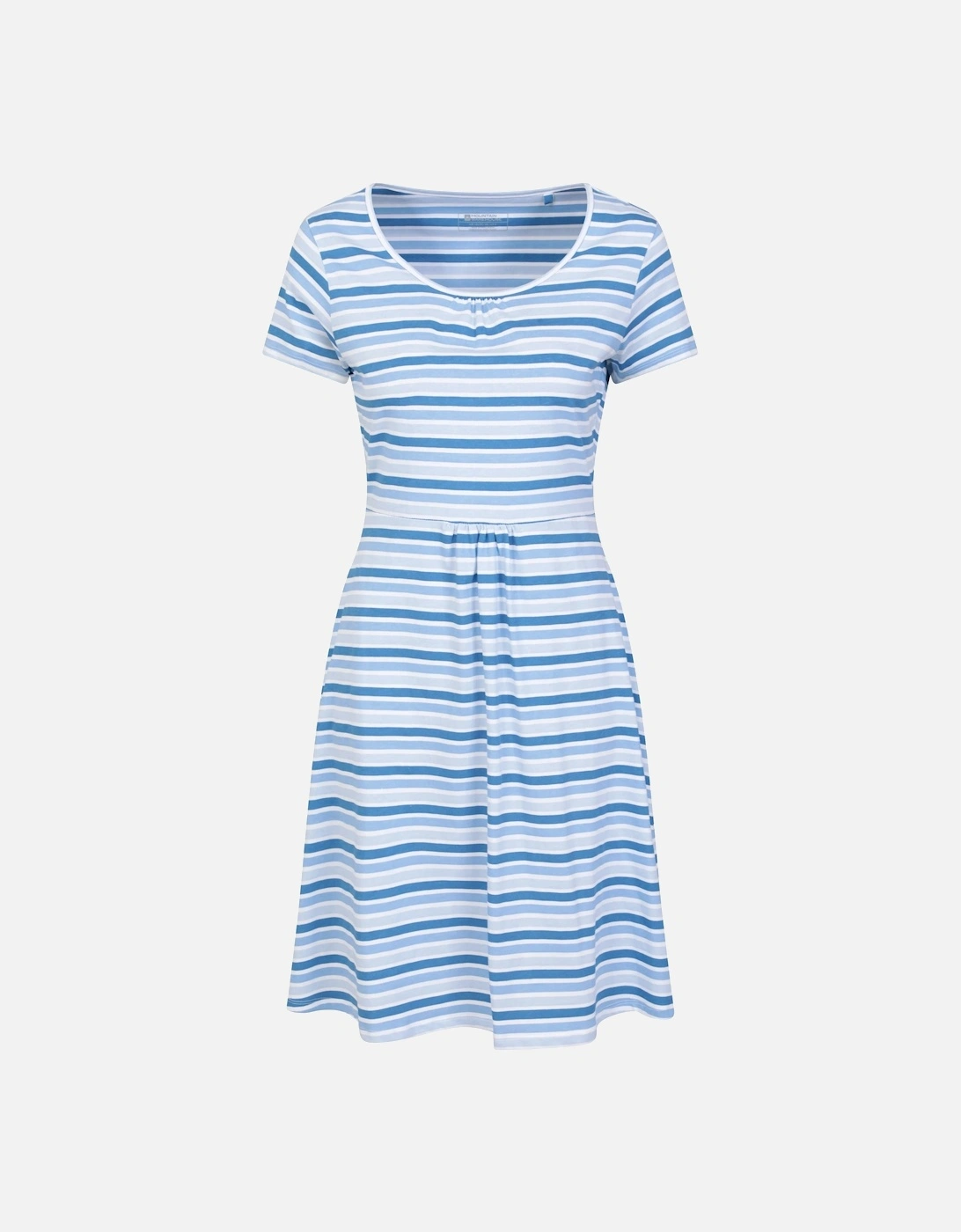 Womens/Ladies Contrast Striped Skater Dress, 5 of 4