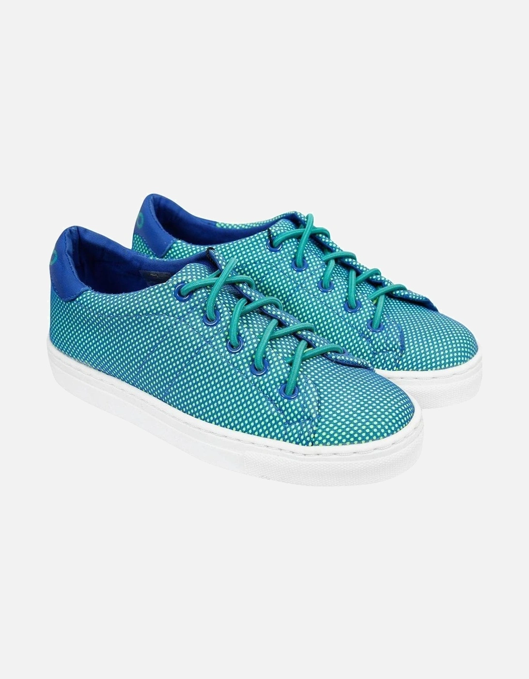 Unisex Blue/Green Trainer, 4 of 3