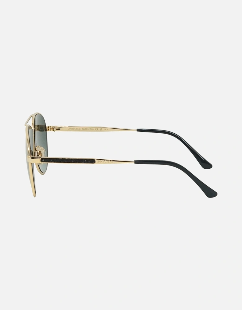 Jimena 2M2 Gold Sunglasses