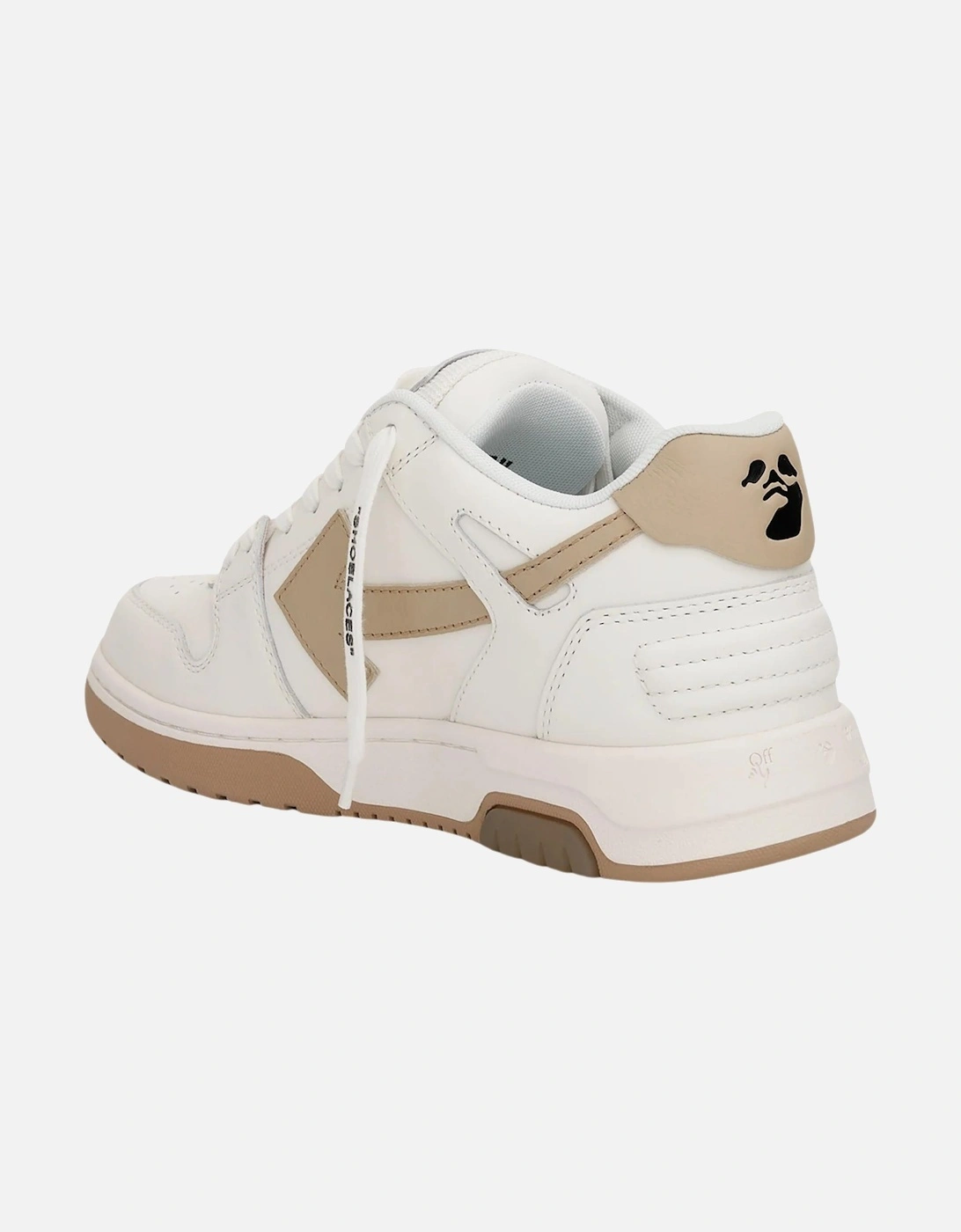 Out Of Office Low Top White Sand Leather Sneakers