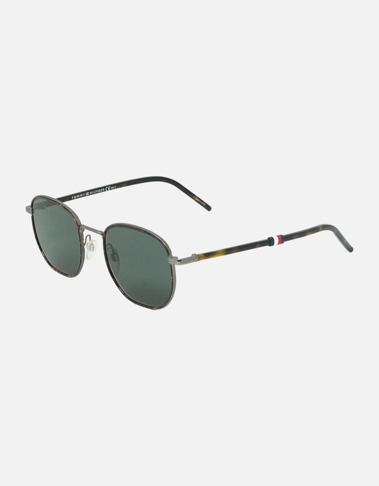 TH1672 R80 QT Silver Sunglasses