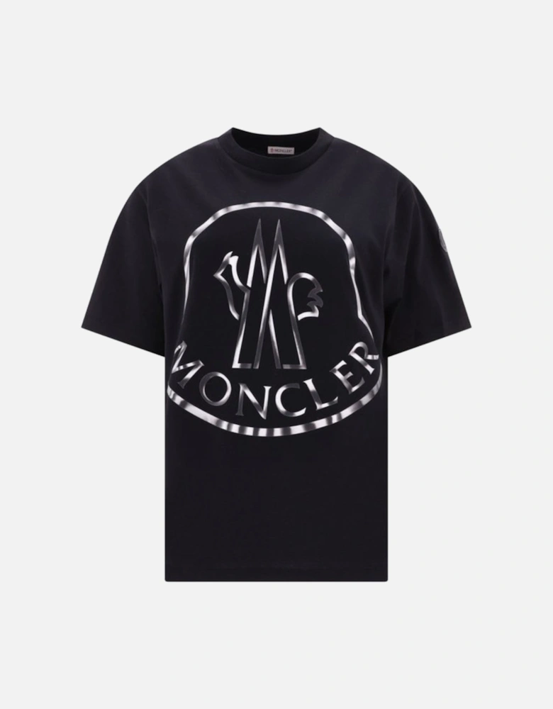 Bold Circle Logo Black T Shirt