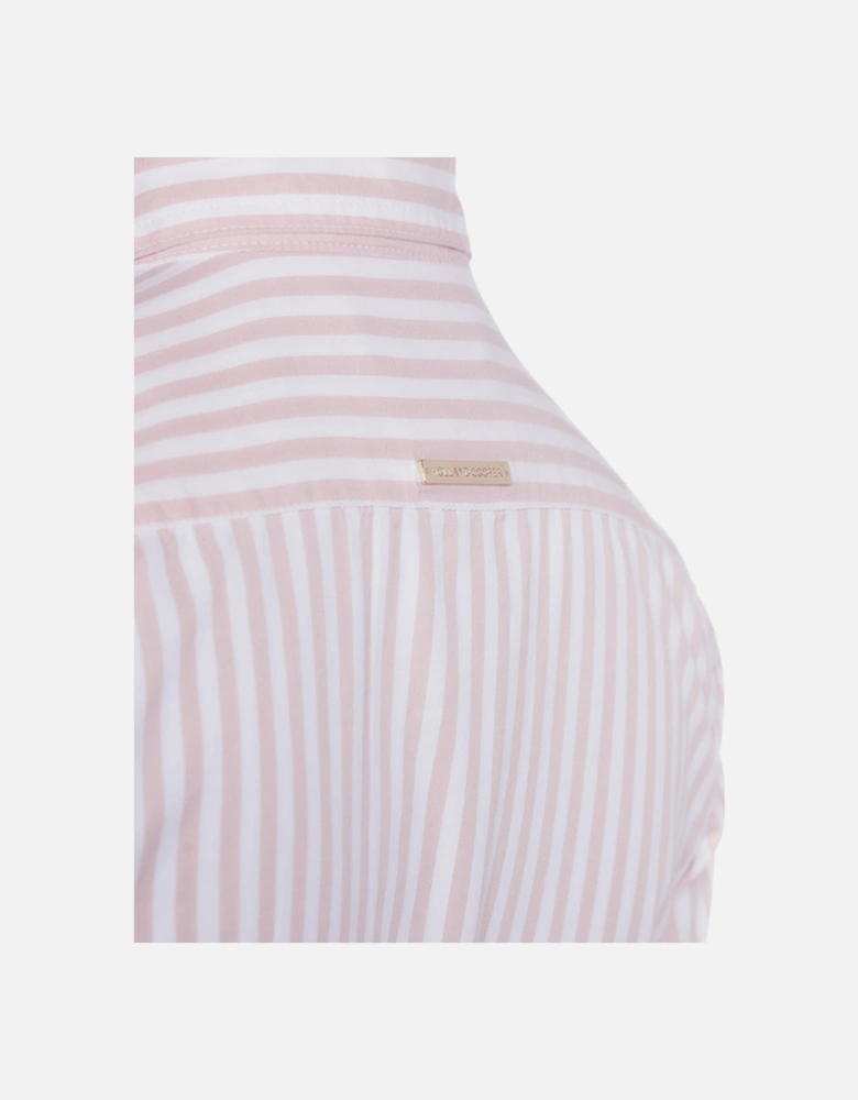 Classic Button Down Shirt Pink Stripe