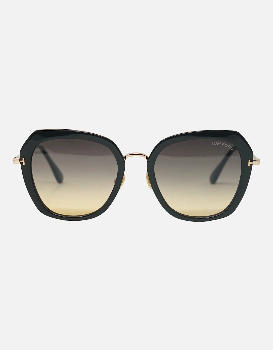 Kenyan Ft0792 01B Gold Sunglasses, 4 of 3