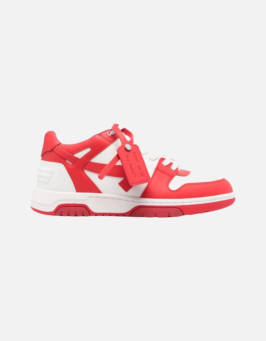 Out Of Office Low Top Red Leather Sneakers, 3 of 2