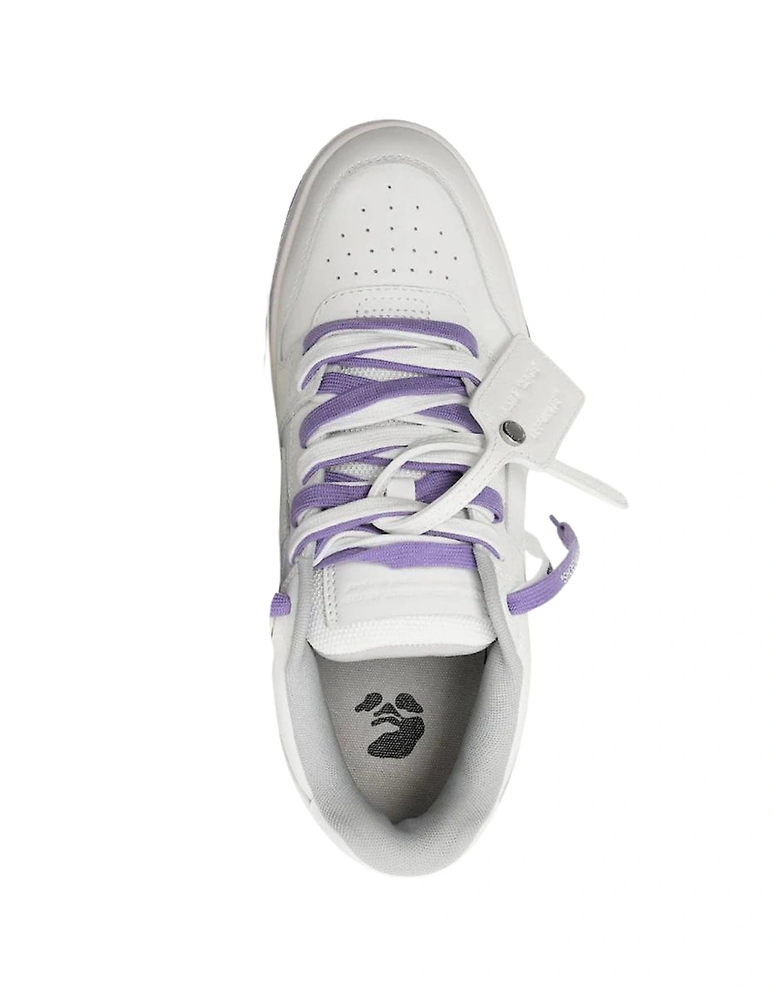 Out Of Office Lilac Calf Leather Sneakers