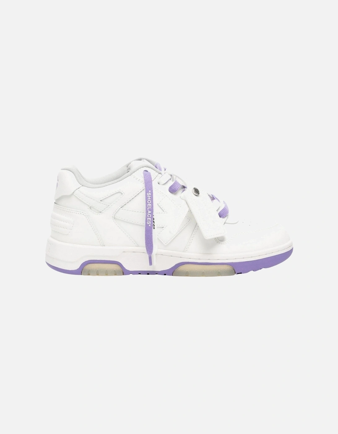 Out Of Office Lilac Calf Leather Sneakers, 4 of 3