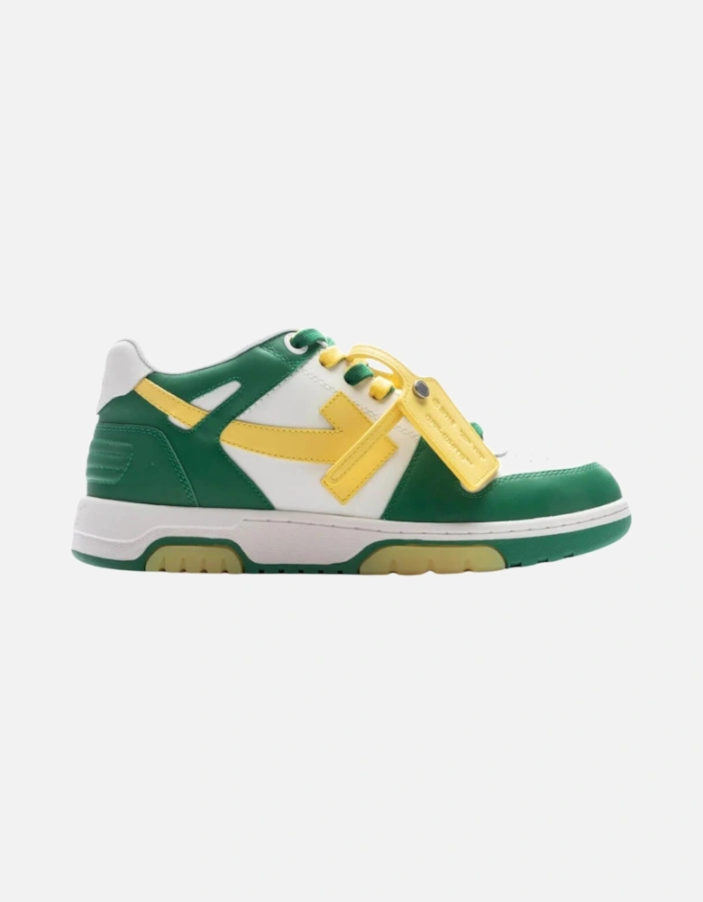 Out Of Office Special Green Leather Sneakers