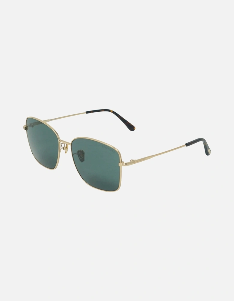 FT0953-D 28N Gold Sunglasses
