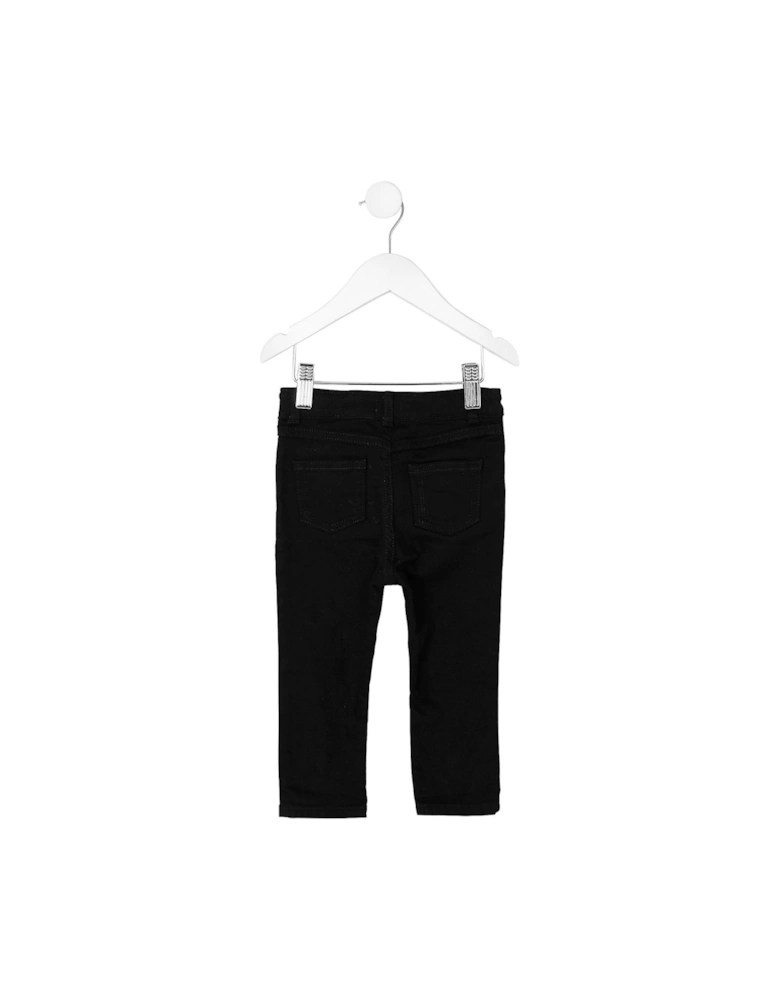 Mini Boys Skinny Jeans - Black