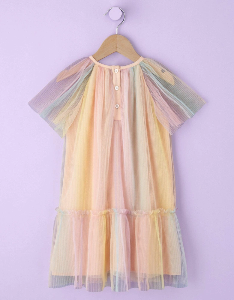 Rainbow Mesh Dress - Multi