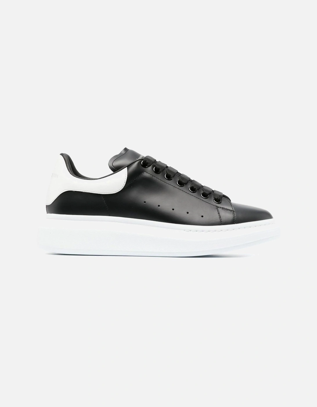 Oversize Sole White Back Sneakers Black, 5 of 4
