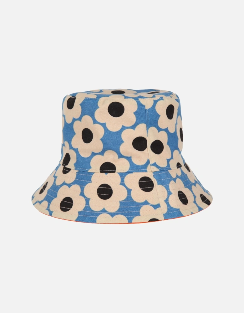 Womens Orla Reversible Cotton Bucket Hat