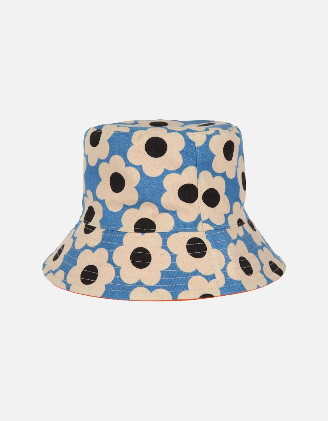 Womens Orla Reversible Cotton Bucket Hat, 3 of 2