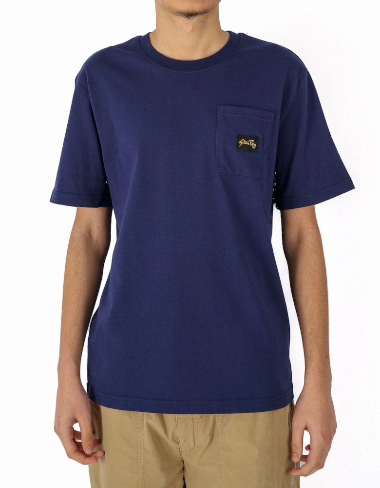 Patch Pocket Navy Tee