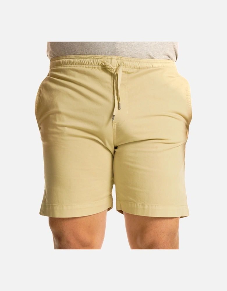 Armor Lux Mens Heritage Cotton Shorts (Pale Olive)