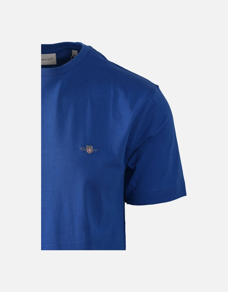 Reg Shield Ss T-shirt Rich Blue