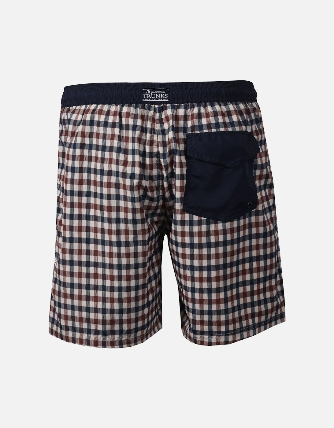 Beach Iconic Club Check Volley Shorts Beige