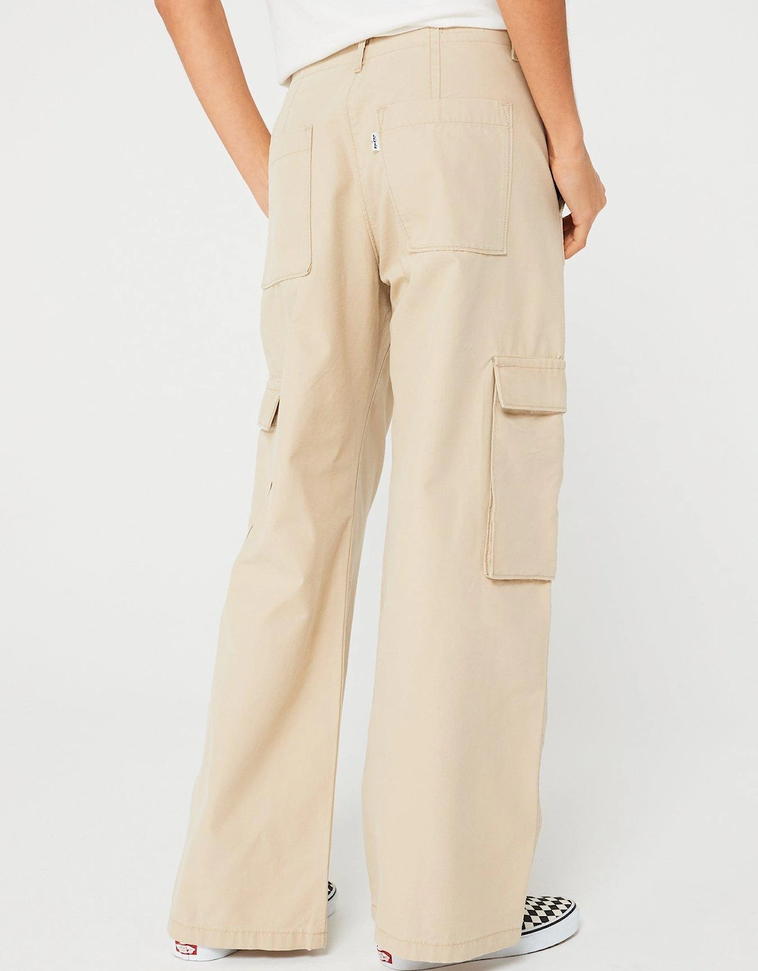 Baggy Cargo Trouser - Safari - Natural