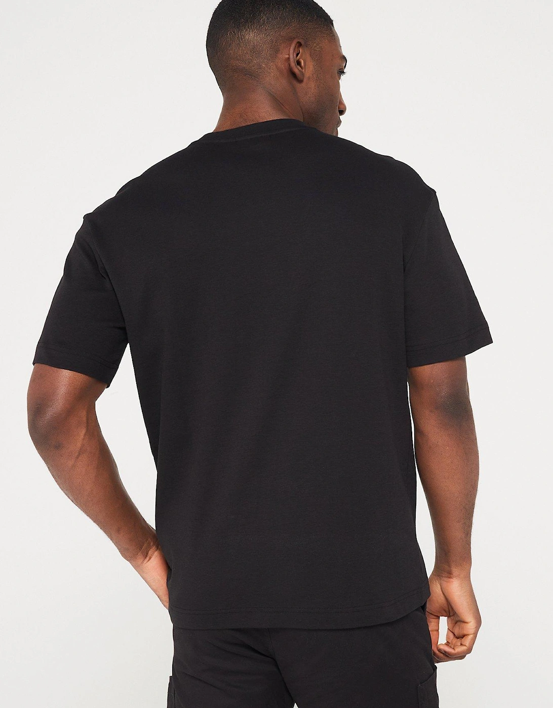 Nano Logo Interlock T-Shirt - Black 