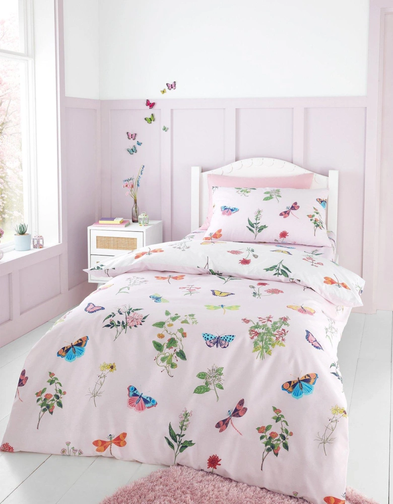 Butterfly Garden Duvet Cover Set - Multi