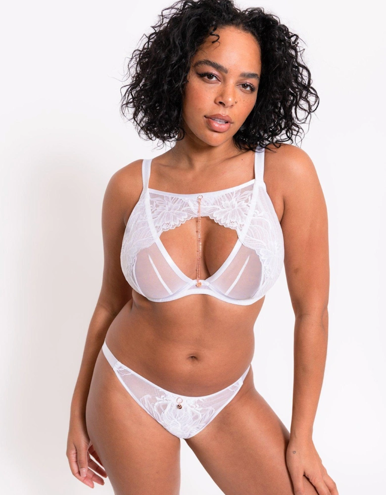 Scantilly Unveiled Brazilian Brief White