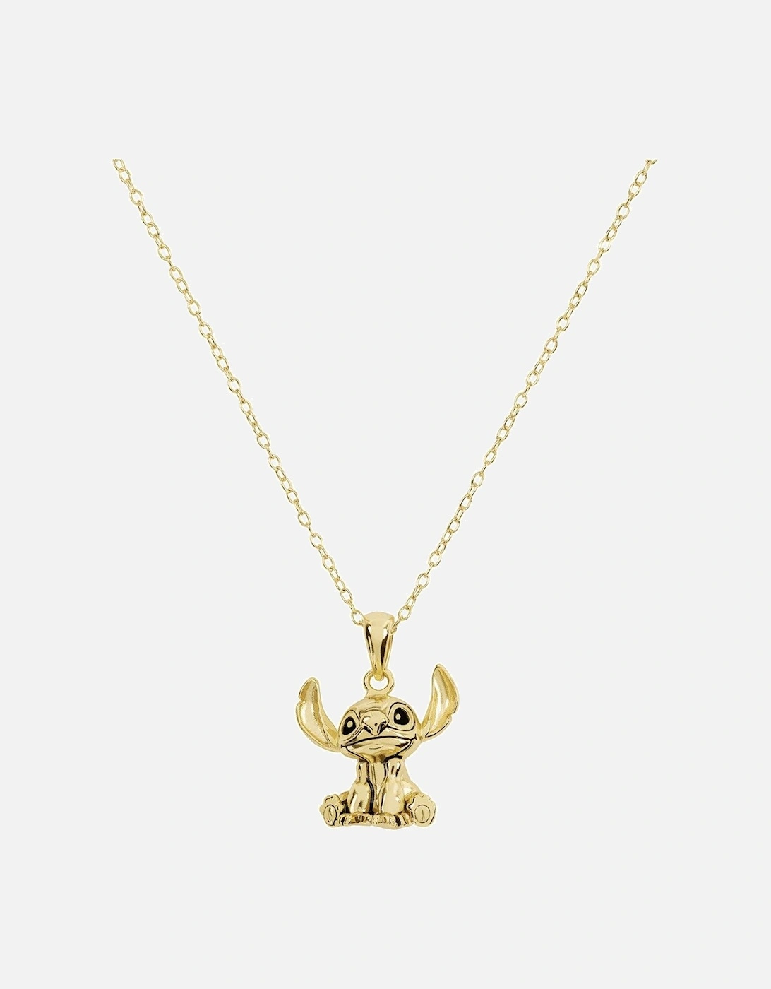 Lilo & Stitch Gold Plated Sterling Silver Pendant Necklace, 2 of 1