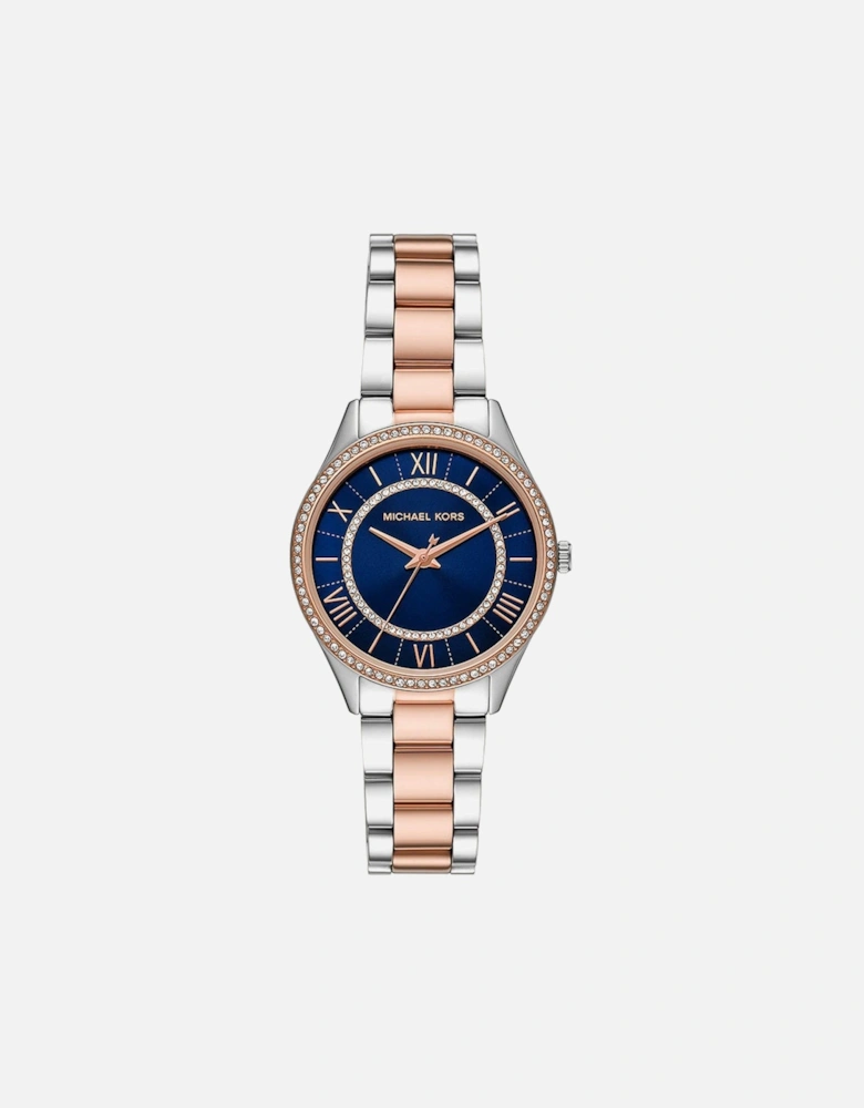 Lauryn Blue Dial Bi-Colour Stainless Steel Watch